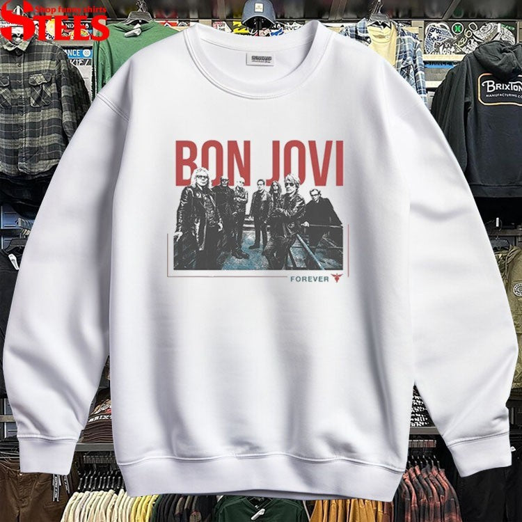 Bon Jovi Forever Band Cut Out T-Shirt