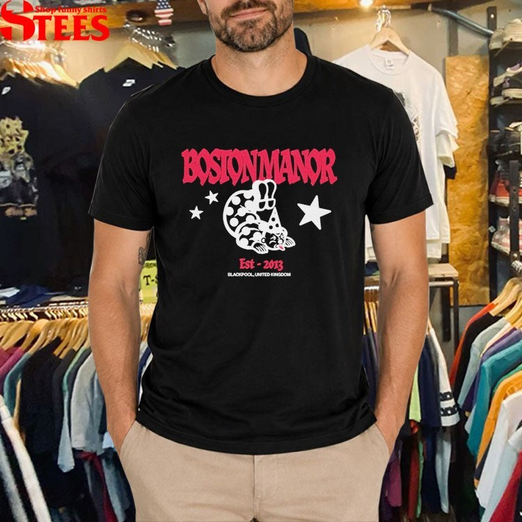 Boston Manor Blackpool UK Est 2013 Clown T-Shirt