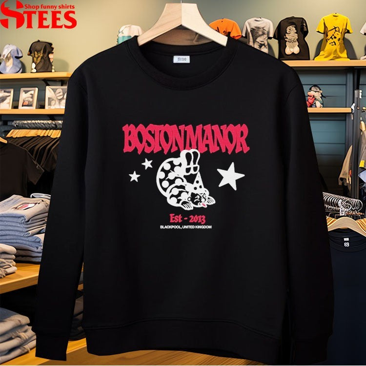 Boston Manor Blackpool UK Est 2013 Clown T-Shirt