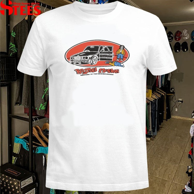 Boston Manor Welcome To The Neighbourhood T-shirts