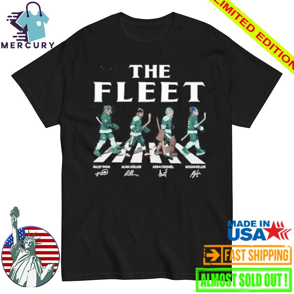 Boston Walking Road Signatures Women Ice Hockey Shirt
