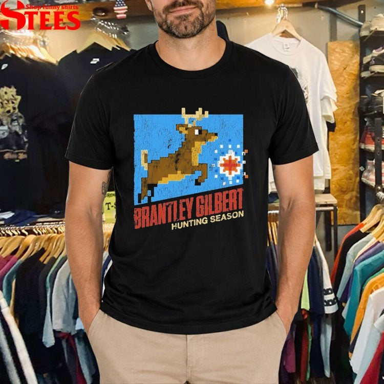 Brantley Gilbert Hunting Season Buck T-shirts