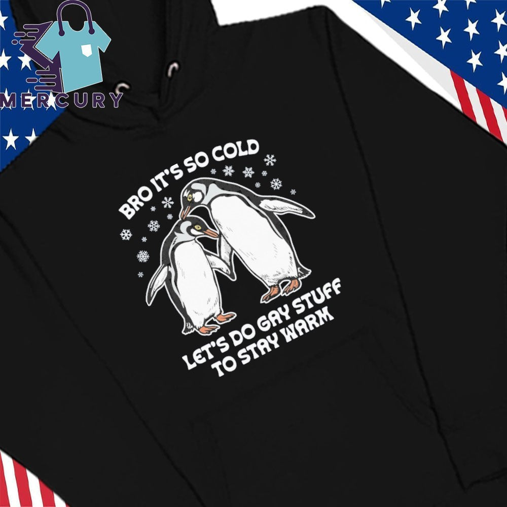 Bro It’s So Cold Let’s Do Gay Stuff To Stay Warm Shirt