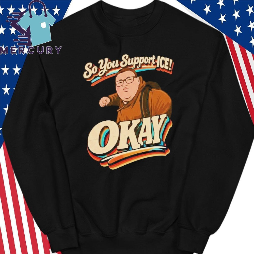 Brown Kid Okay Punch So You Support ICE Shirt