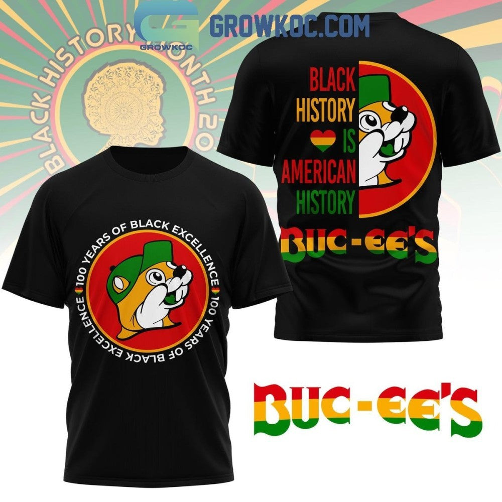 Buc-ee’s Black Month 100 Years Shirt