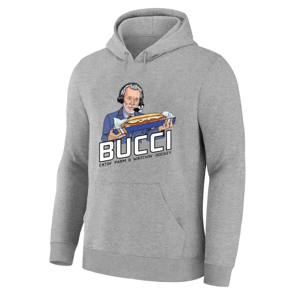 Bucci Eatin’ Parm & Watchin’ Hockey Shirt