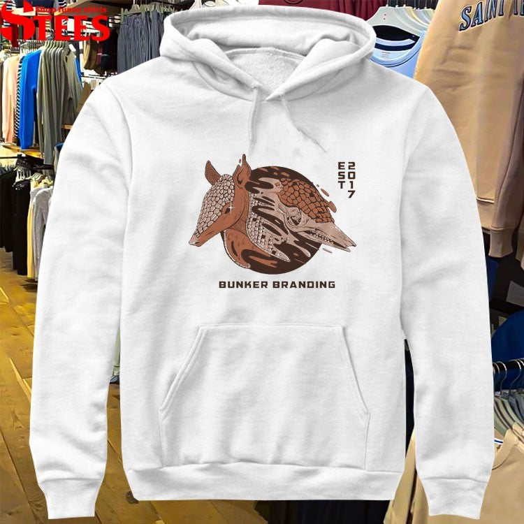 Bunker Branding Co. Armadillo Skull T-shirts