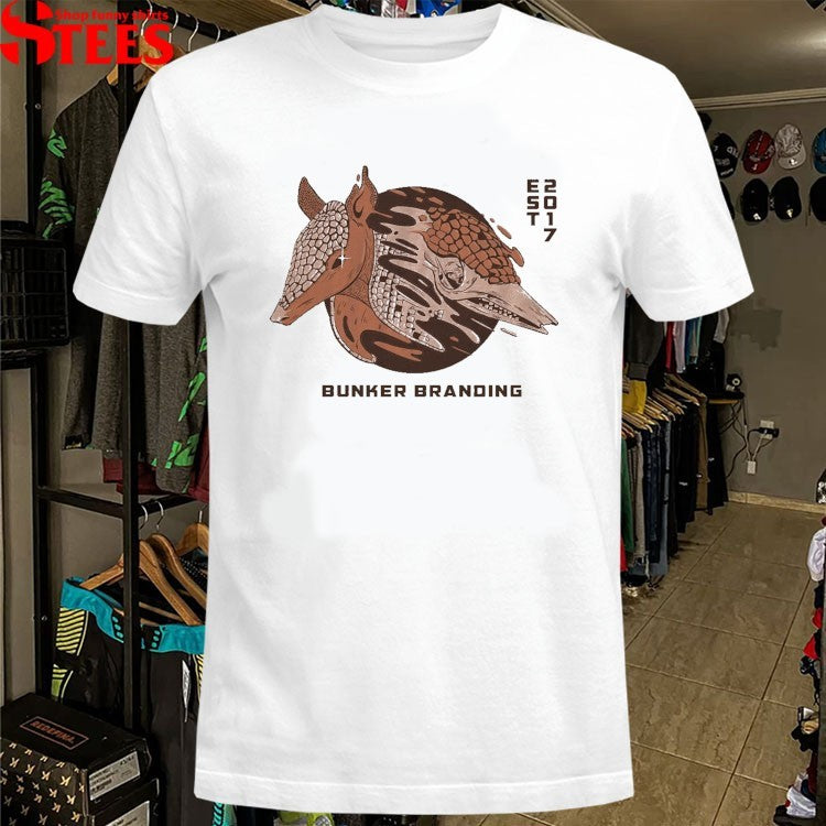 Bunker Branding Co. Armadillo Skull T-shirts