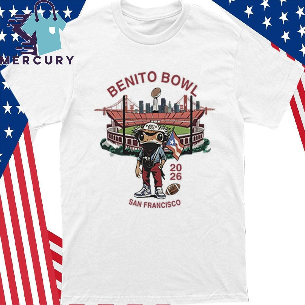 Bunny Football Benito Bowl 2026 San Francisco Shirt