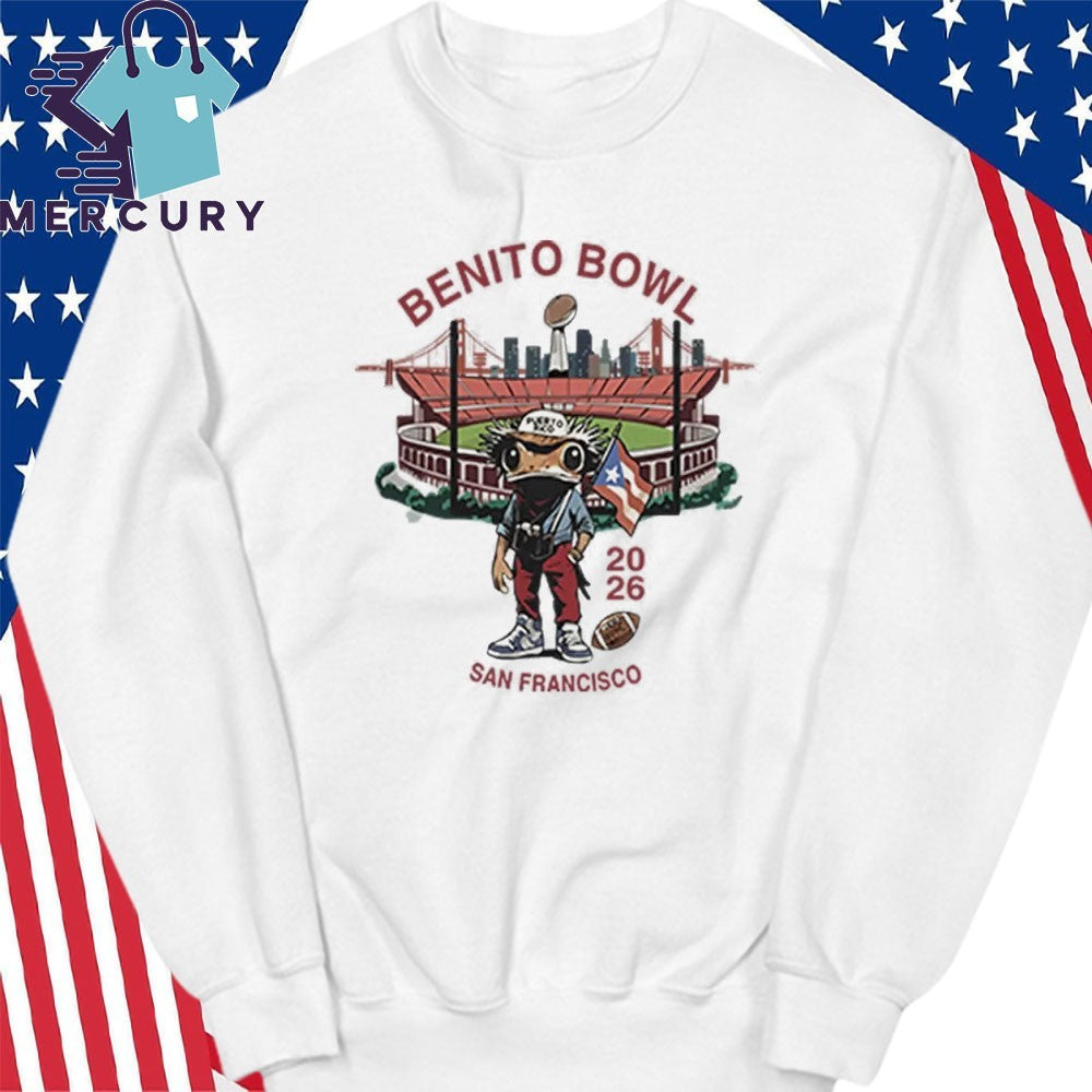 Bunny Football Benito Bowl 2026 San Francisco Shirt