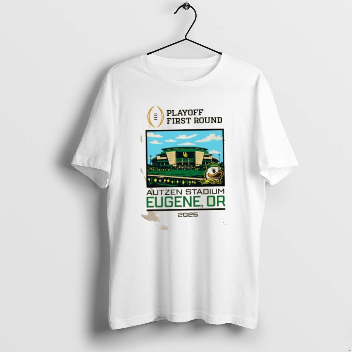 Official Cfp Playoff First Round 25 26 Oregon 1st Round Live From Autzen Stadium T-Shirts, Hoodie, Sweatshirt
