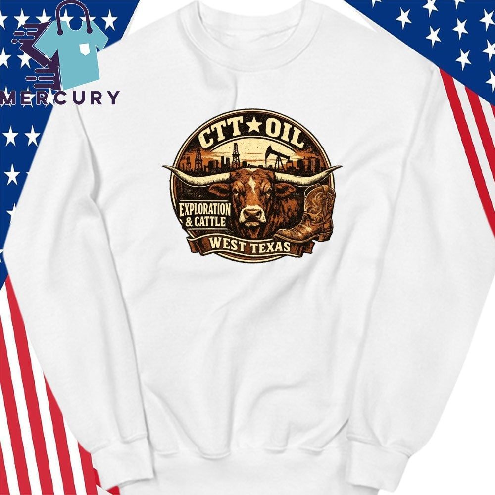 CTT Oil Exploration and Cattle West Texas 2026 Shirt