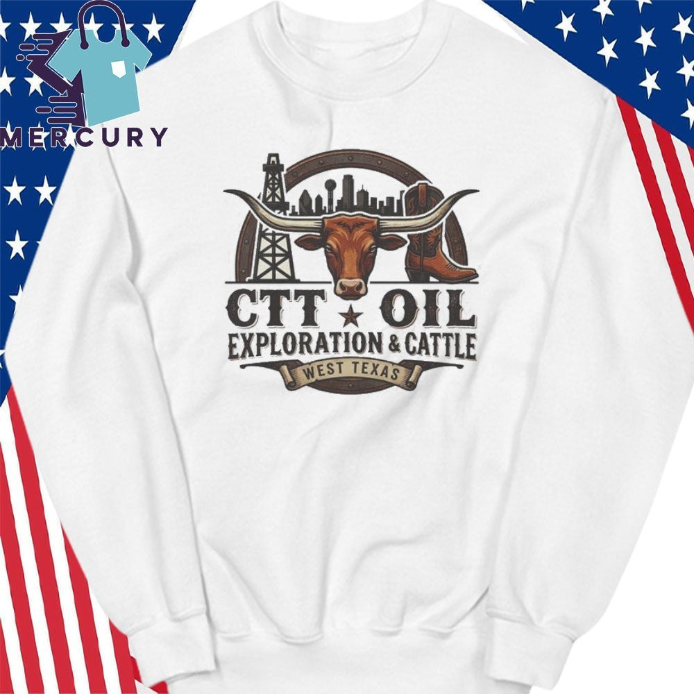 CTT Oil Exploration and Cattle Shirt