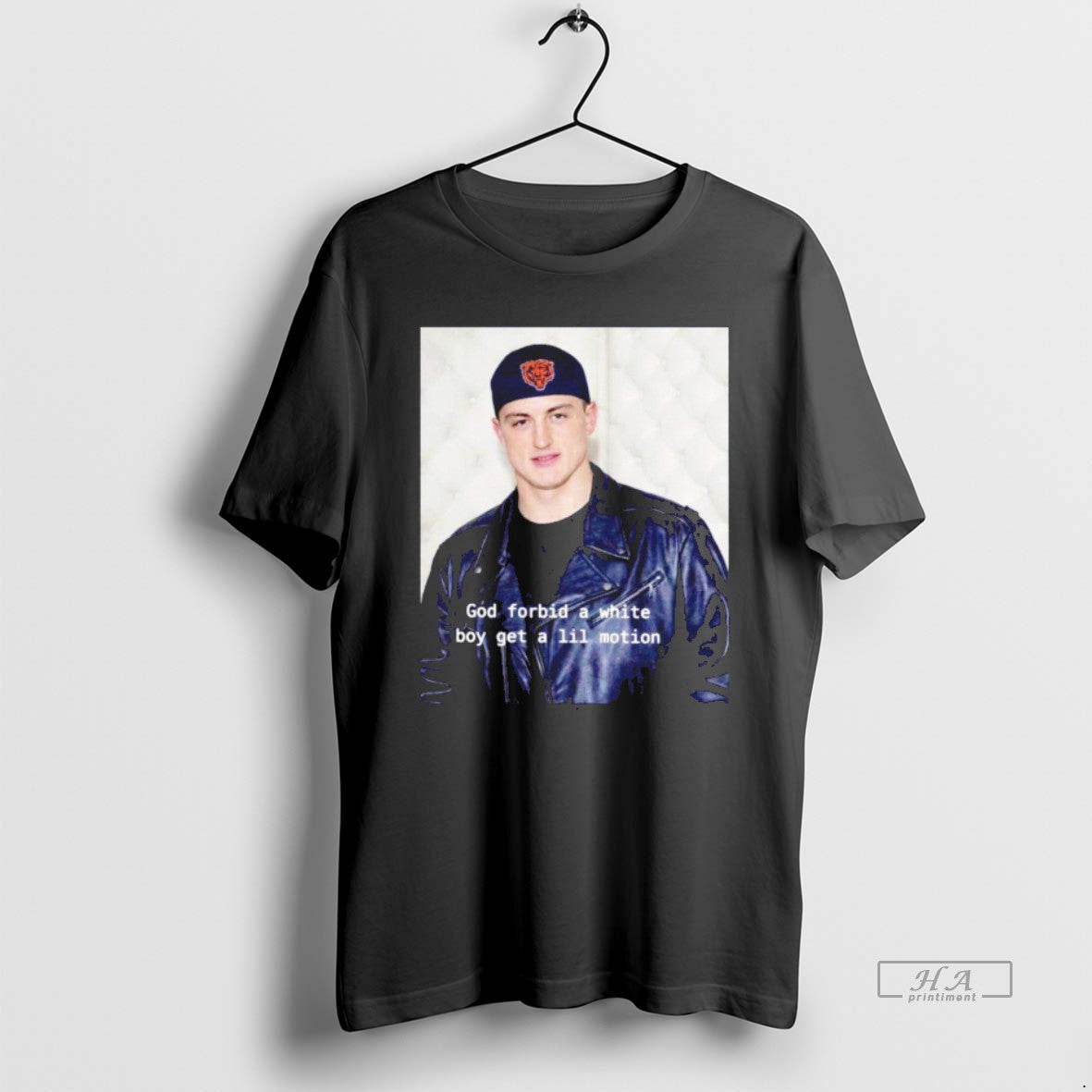 Official Caleb Williams God Forbid A White Boy Get A Lil Motion T-Shirts, Hoodie, Sweatshirt | CoreVibeTees.com