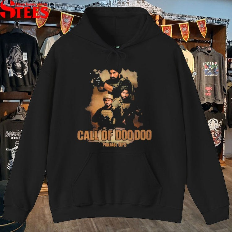 Call Of Duty Call Of Doo Doo Punjabi Ops T-Shirt