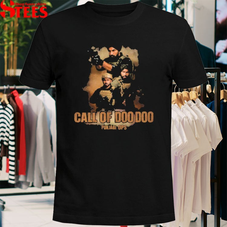 Call Of Duty Call Of Doo Doo Punjabi Ops T-Shirt