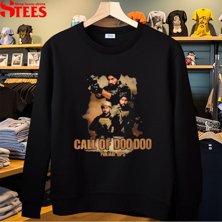 Call Of Duty Call Of Doo Doo Punjabi Ops T-Shirt