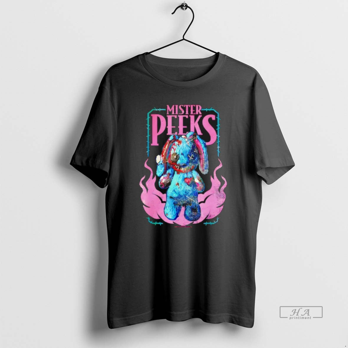 Official Call Of Duty Mister Peeks Zombie Bunny Flames Video Game T-Shirts, Hoodie, Sweatshirt | CoreVibeTees.com