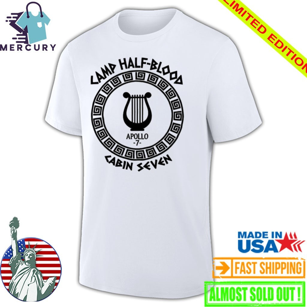 Camp Half Blood Apollo 7 Cabin Seven Shirt