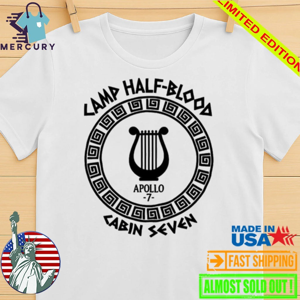 Camp Half Blood Apollo 7 Cabin Seven Shirt
