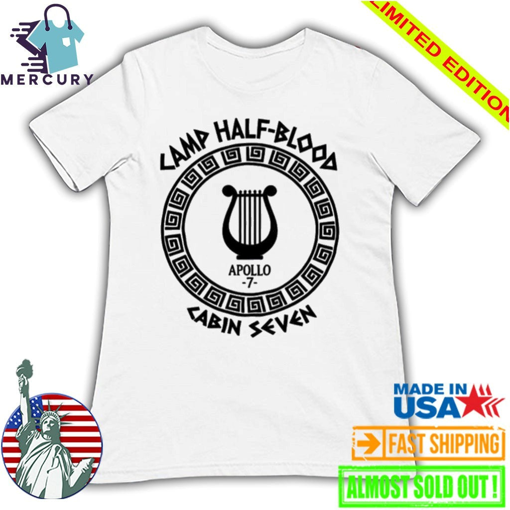 Camp Half Blood Apollo 7 Cabin Seven Shirt