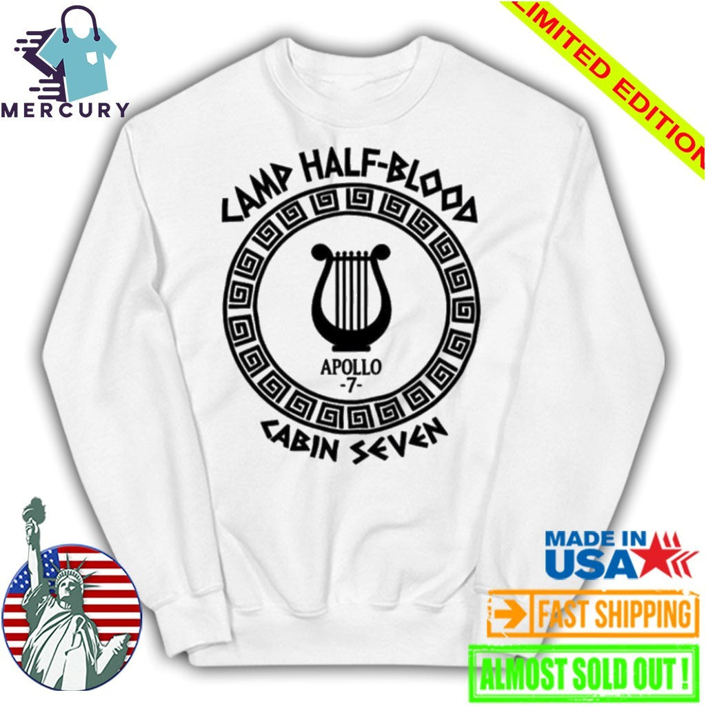 Camp Half Blood Apollo 7 Cabin Seven Shirt