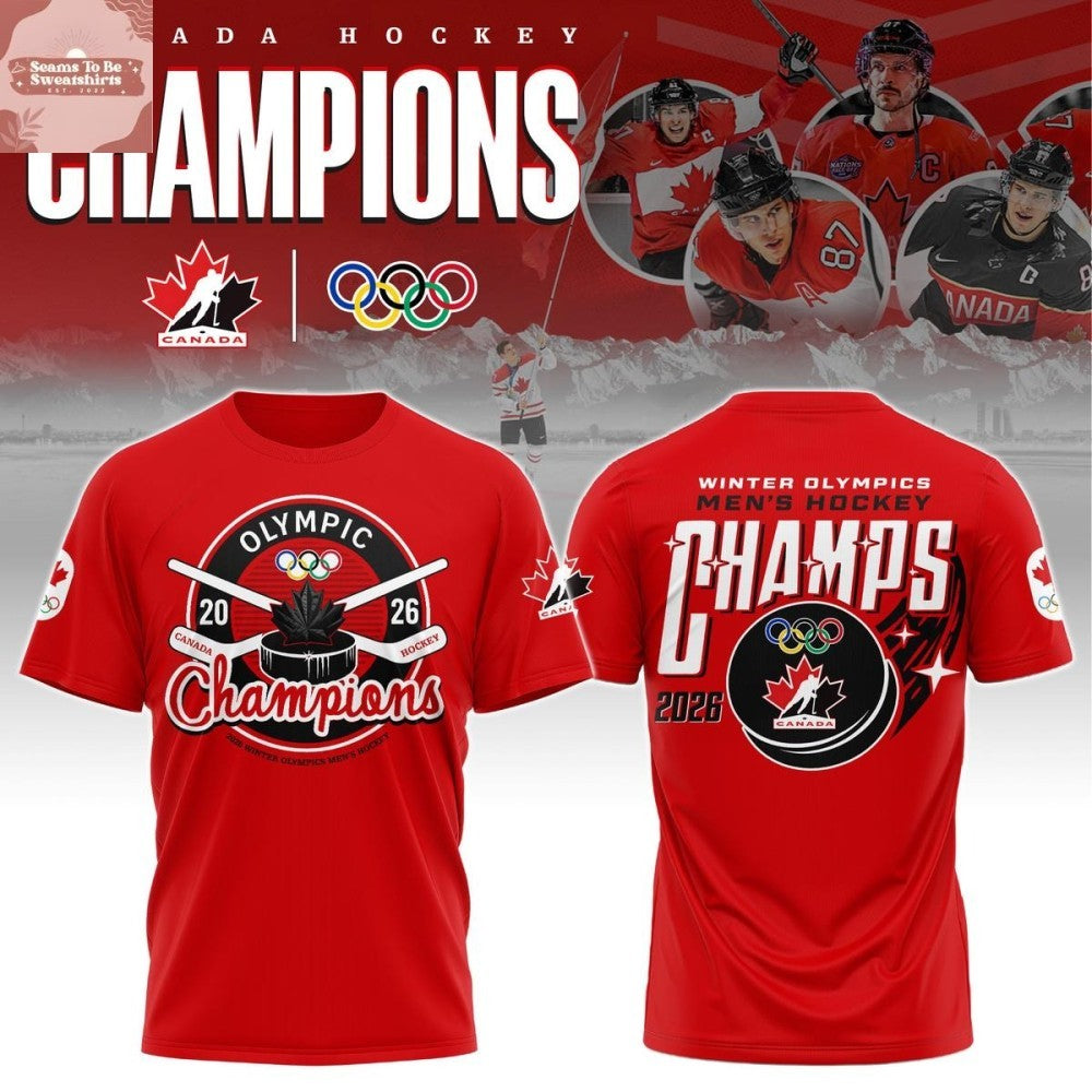 Canada Hockey Men 2026 Winter Olympics Milano Cortina Shirt