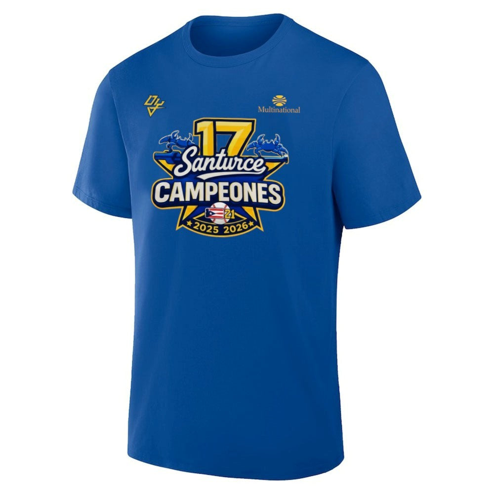 Cangrejeros de Santurce 2026 Campeones Shirt
