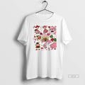 Official Cartoon Movie Pink Heart Valentine Coquette Valentines Day T-Shirts, Hoodie, Sweatshirt | CoreVibeTees.com