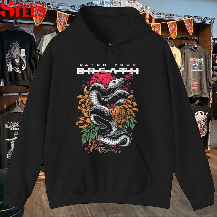 Catch Your Breath Snake Logo T-Shirt