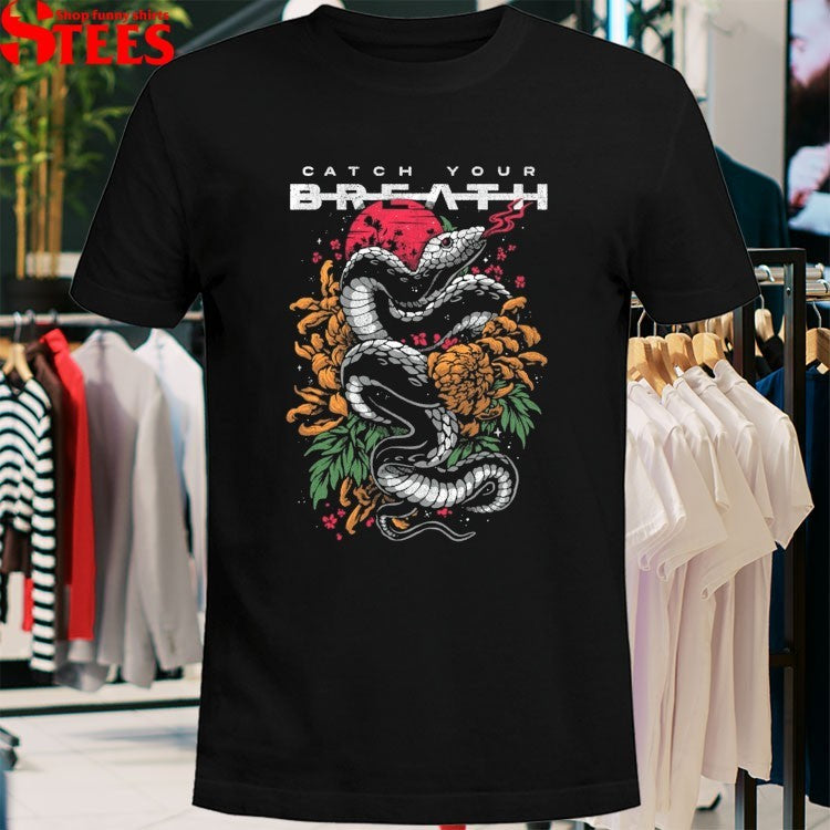 Catch Your Breath Snake Logo T-Shirt