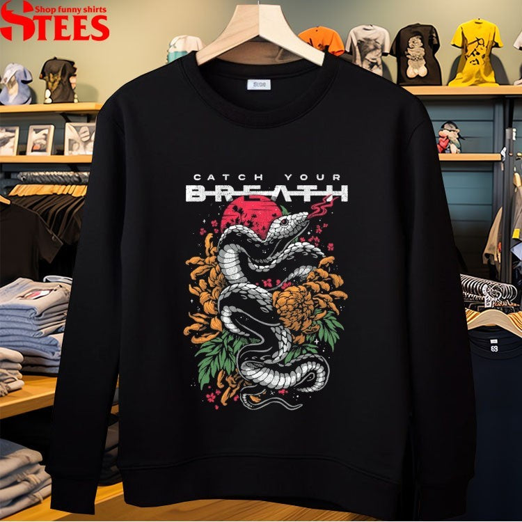 Catch Your Breath Snake Logo T-Shirt