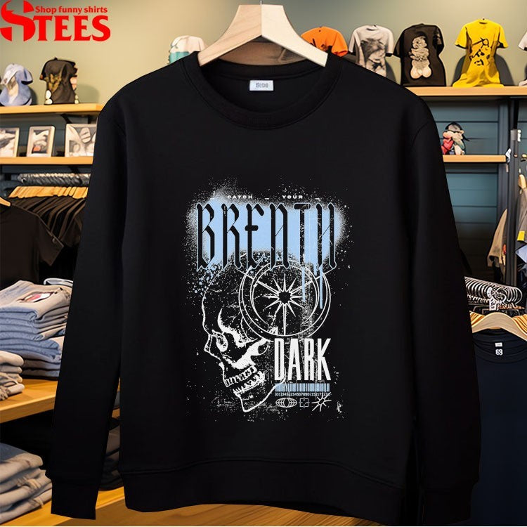 Catch Your Breath Spray Skull T-Shirt