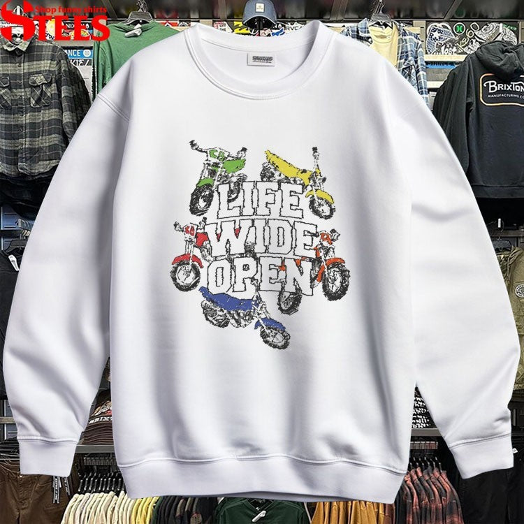 Cboystv Life Wide Open Bikes T-shirts
