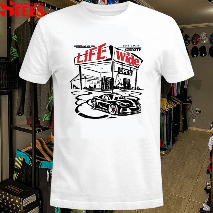Cboystv Life Wide Open Cormorant MN USA C7-Store T-shirts