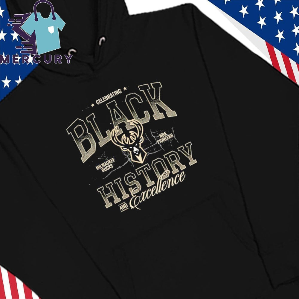 Celebrating Black History and Excellence Milwaukee Bucks Shirt