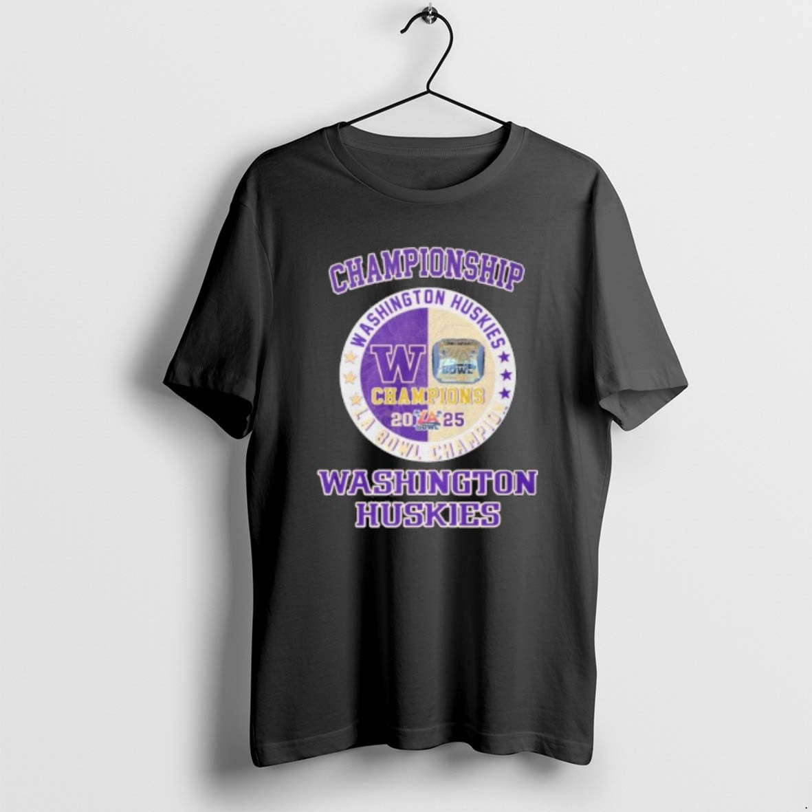 Official Championship 2025 Washington Huskies La Bowl Champions T-Shirts, Hoodie, Sweatshirt | CoreVibeTees.com