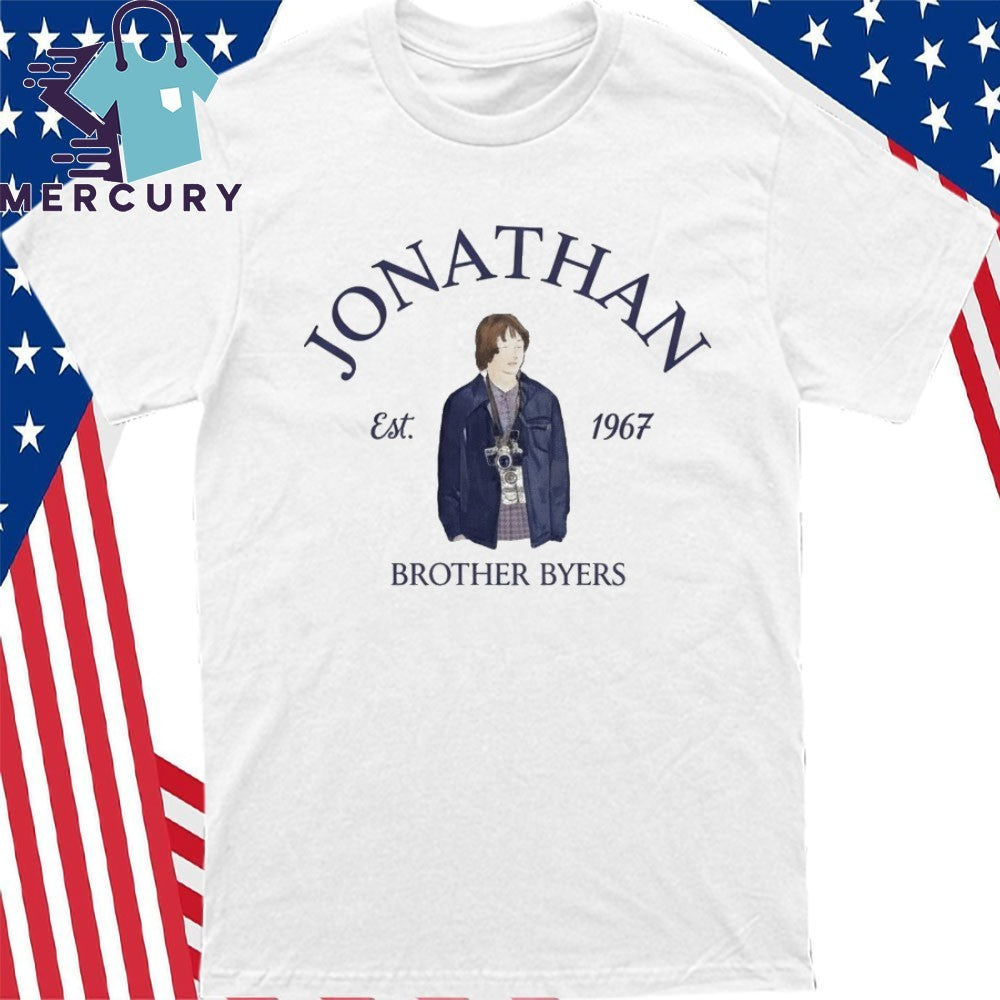 Charlie Heaton Jonathan Brother Byers Est 1967 Shirt