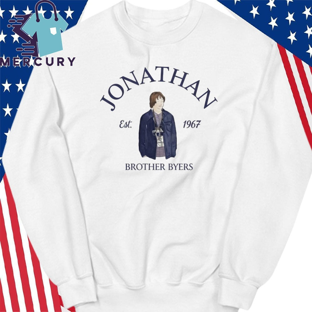 Charlie Heaton Jonathan Brother Byers Est 1967 Shirt