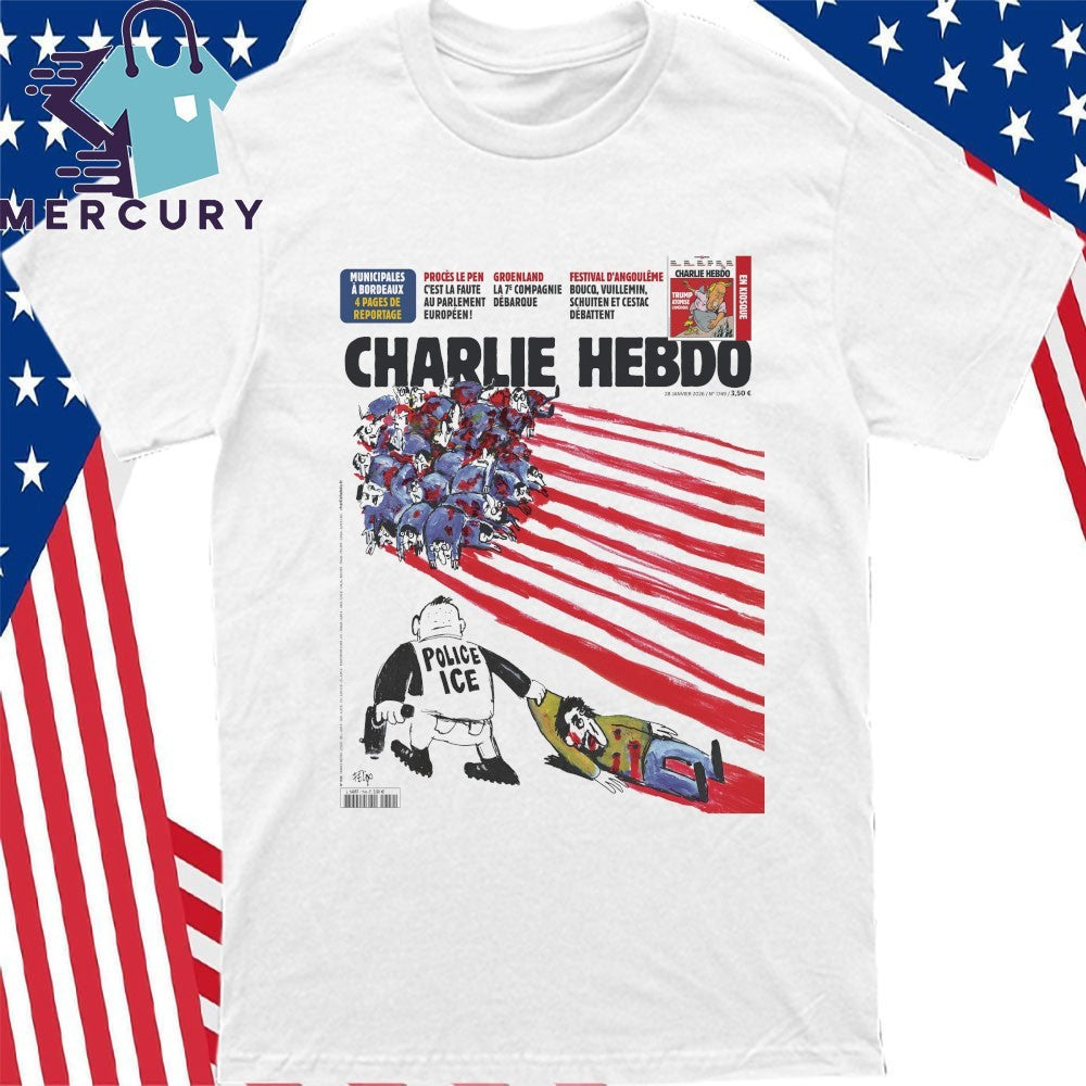 Charlie Hebdo Police ICE Shirt