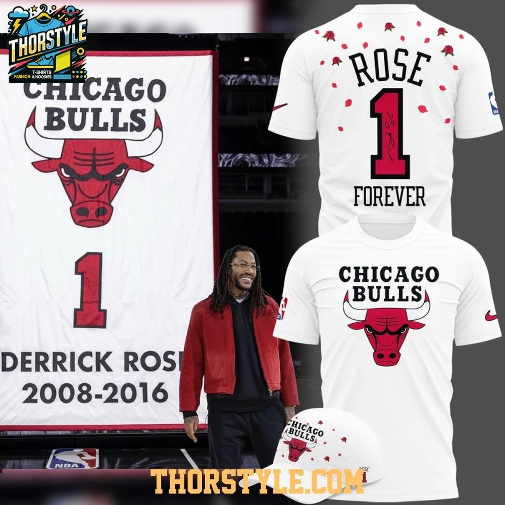 Chicago Bulls Derrick Rose x Legend Tribute Night 2026 Shirt
