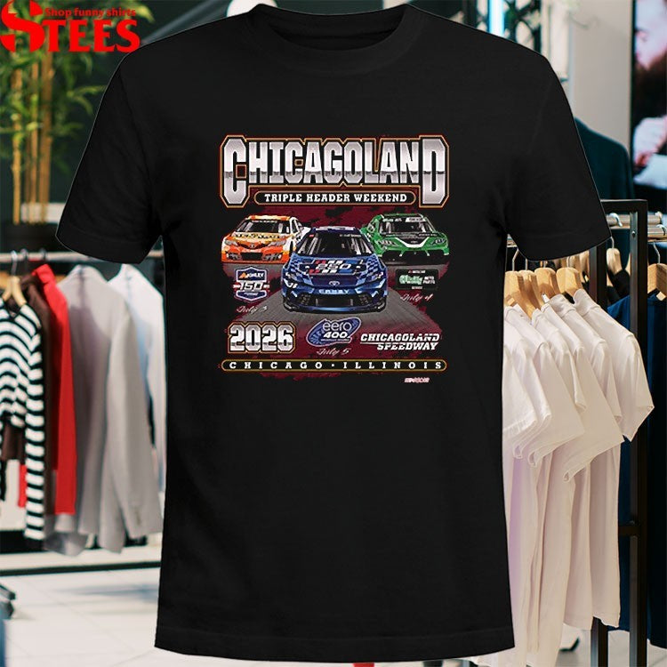Chicagoland Speedway Triple Header 2026 T-Shirt