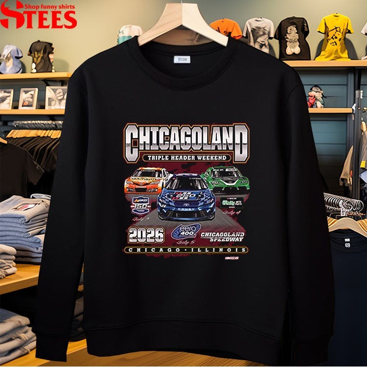 Chicagoland Speedway Triple Header 2026 T-Shirt