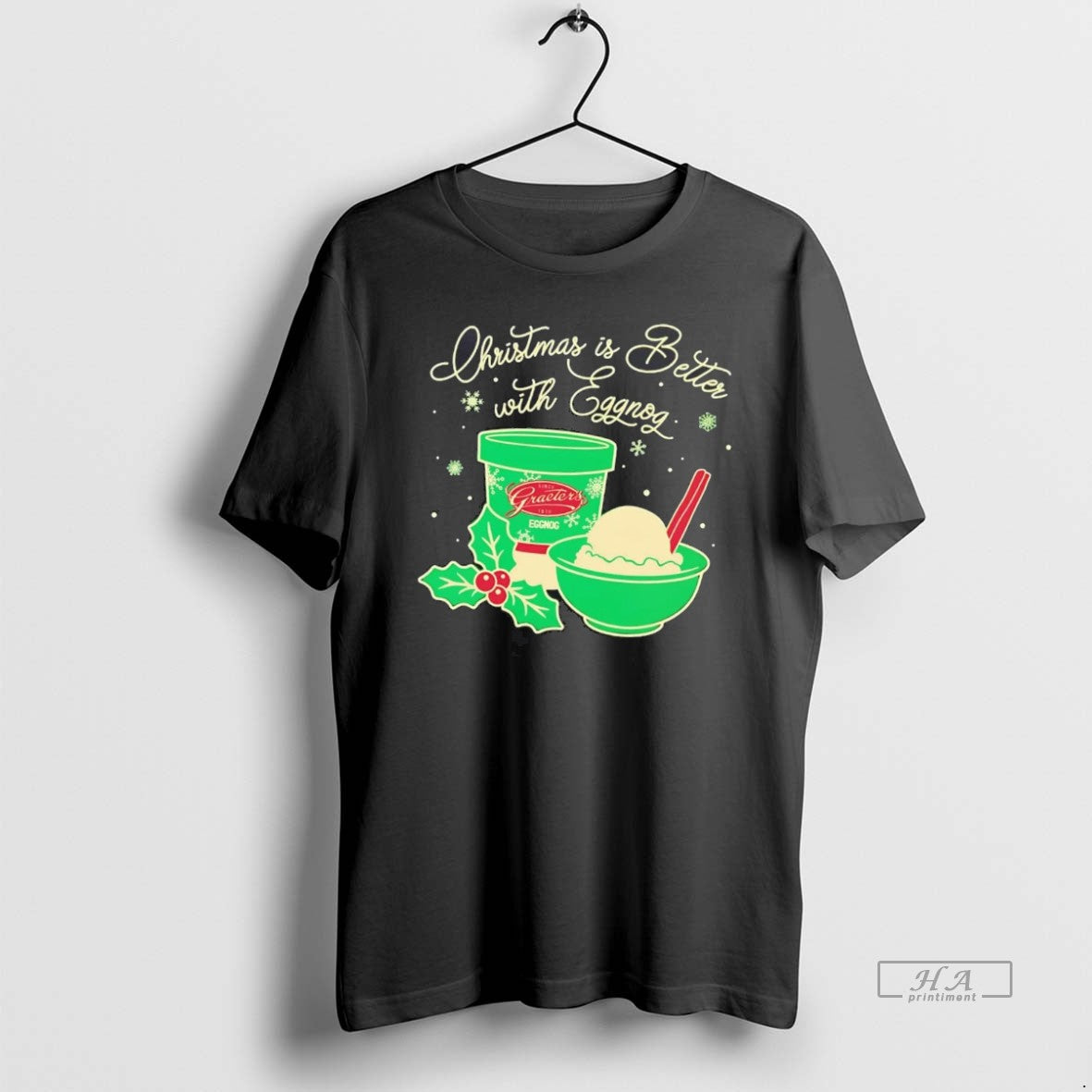 Official Christmas Is Better With Graeters Egg Nog T-Shirts, Hoodie, Sweatshirt | CoreVibeTees.com
