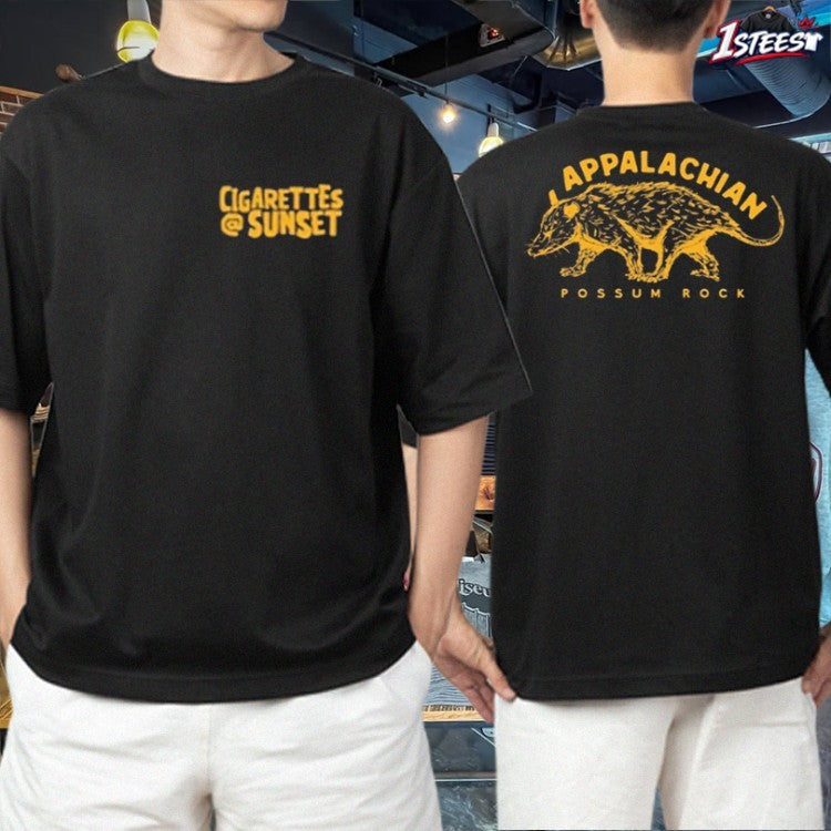 Cigarettes At Sunset Appalachian Possum Rock T-shirts