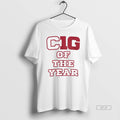 Official Cignetti Coach Of The Year 2025 Indiana Football Cig Ten Logo T-Shirts, Hoodie, Sweatshirt | CoreVibeTees.com