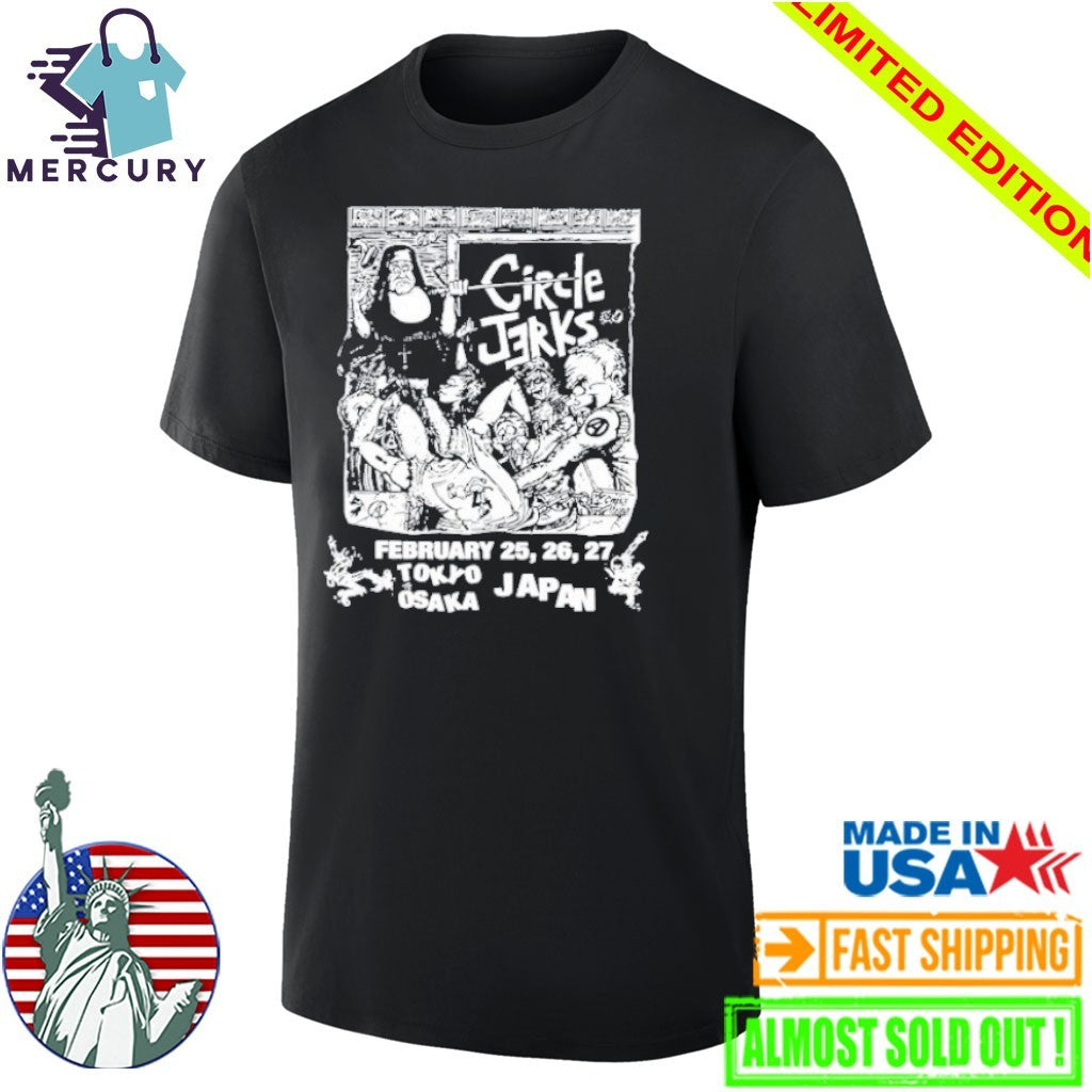 Circle Jerks Classroom Japan Feb 25-27 2026 Shirt