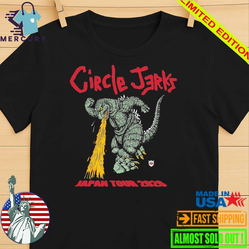 Circle Jerks Japan Tour 2026 Shirt