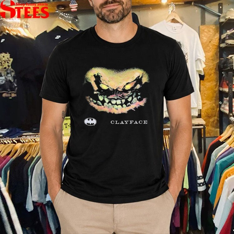 Clayface Crooked Smile T-shirts
