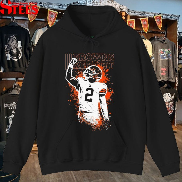 Cleveland Browns Perfect Timing 2 From Browns Report T-shirts